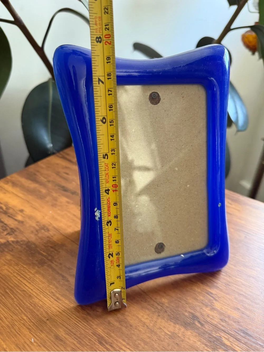 Cobalt Blue Curved Photo Frame